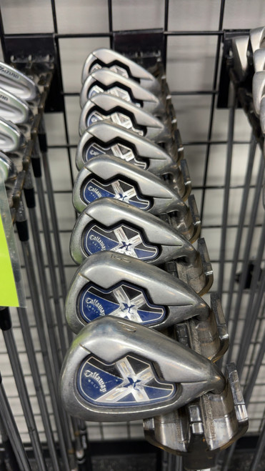 Vist Large View of Product Image Which is Used Callaway X 18 Mens Iron Set RH 3I-PW