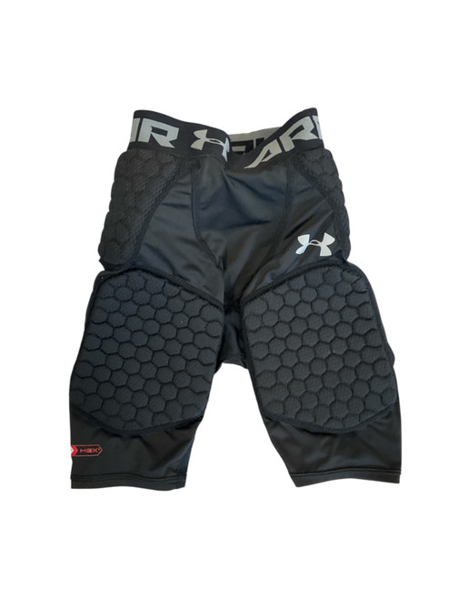 Vist Large View of Product Image Which is Used Under Armour HEX FB Girdles None Youth