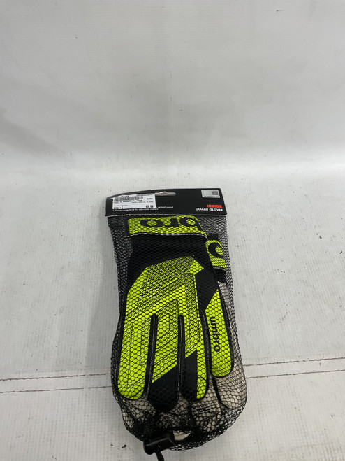 Vist Large View of Product Image Which is Used Umbro GOALIE GLOVES Soccer Goalie Gloves Yellow 1