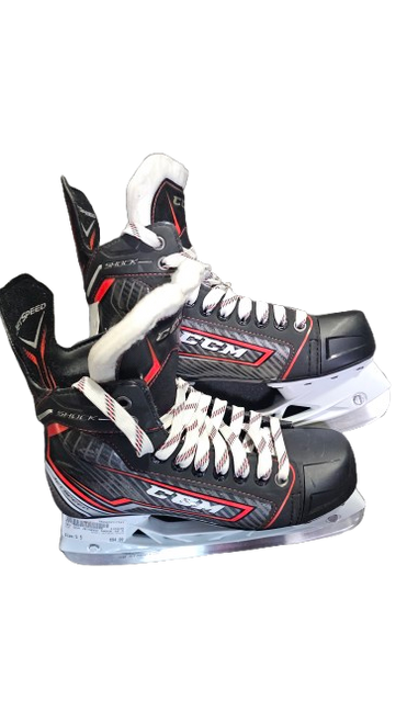 Vist Large View of Product Image Which is Used CCM JETSEED SHOCK Senior Hockey Skate Senior 5