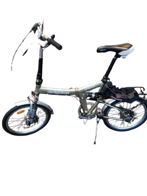 Vist Large View of Product Image Which is Used ORIGAMI Hybrid/City Bike Mens Gold 54-55cm - MD Frame