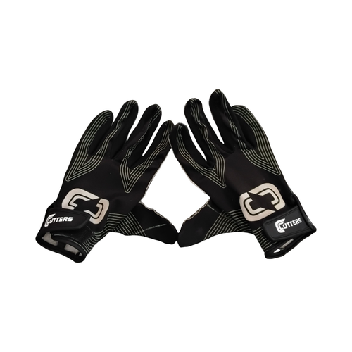 Vist Large View of Product Image Which is Used Cutters FB Gloves Black Youth S/M
