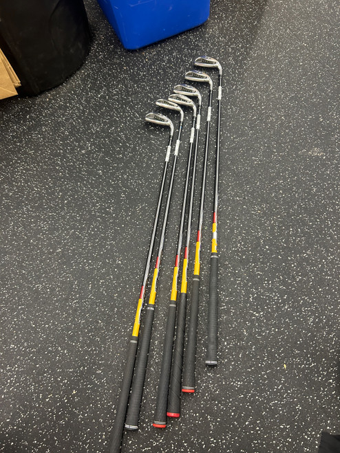 Vist Large View of Product Image Which is Used Taylormade RAC R7 TI Mens Iron Set RH 5I-PW
