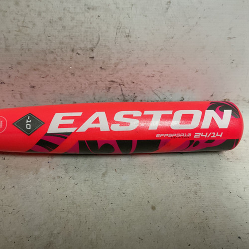 Vist Large View of Product Image Which is Used Easton Pink Sapphire EFP5PSA10 Fastpitch Bat Pink 24"