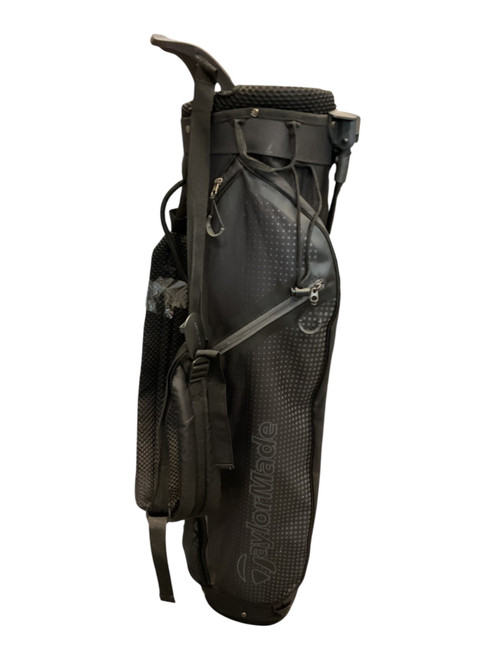 Vist Large View of Product Image Which is Used Taylormade QUIVER STAND BAG Mens Stand Bag Black