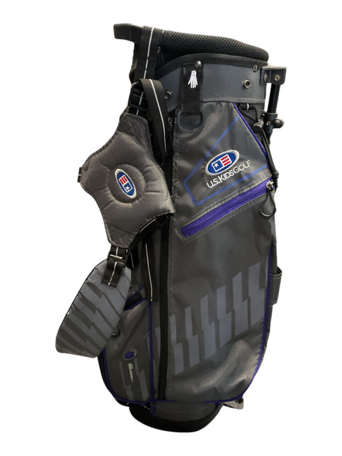 Vist Large View of Product Image Which is Used US Kids UL 54 Jr Stand Bag Purple