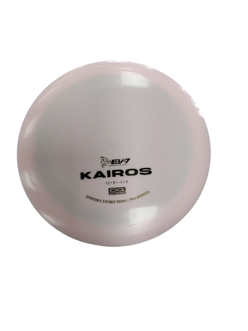 Vist Large View of Product Image Which is Used EV-7 KAIROS Disc Golf Driver Pink