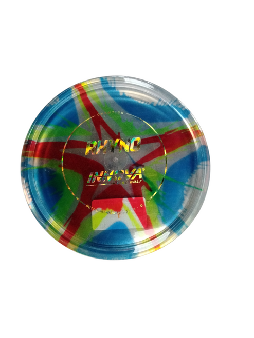 Vist Large View of Product Image Which is Used Innova RHYNO DYED Disc Golf Putter None