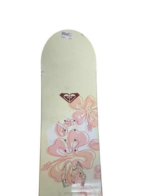 Vist Large View of Product Image Which is Used Roxy 147 Womens Snowboard Only White 147 cm