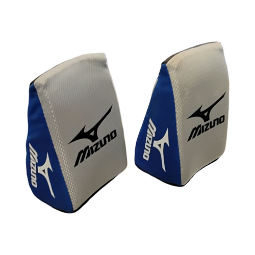 Vist Large View of Product Image Which is Used Mizuno RUNBIRD BB/SB Catchers Knee Savers Royal Blue SM
