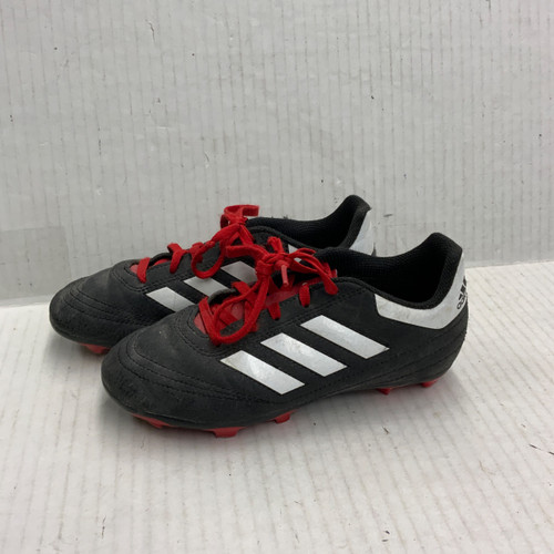 Vist Large View of Product Image Which is Used Adidas Soccer Cleats Black Junior 01