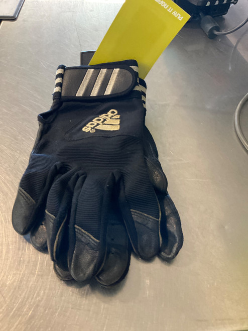 Vist Large View of Product Image Which is Used Adidas BB/SB Batting Gloves Black SM