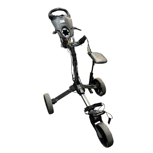 Vist Large View of Product Image Which is Used Bag Boy NITRON Golf Cart 3 Wheel