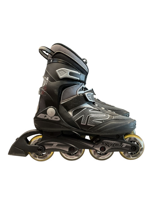 Vist Large View of Product Image Which is Used K2 EXO Senior Rec Fitness Skates Black Senior 9