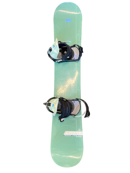 Vist Large View of Product Image Which is Used LIMITED SB Mens Board/Bindings Green 135 cm