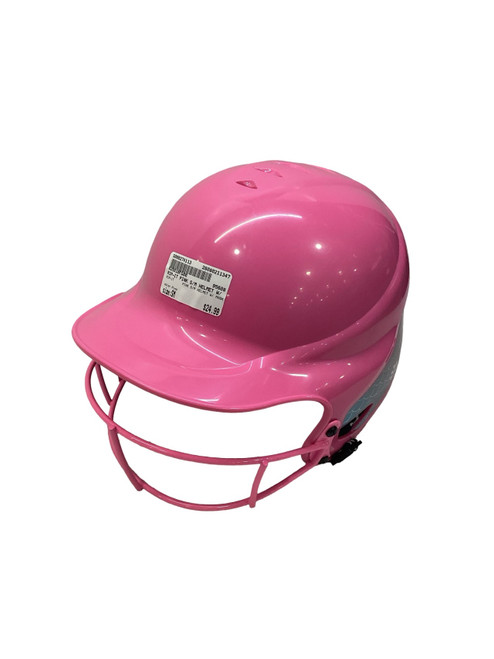 Vist Large View of Product Image Which is Used RIP-IT PINK S/M HELMET W/ MASK Batting Helmet w/Mask Pink SM