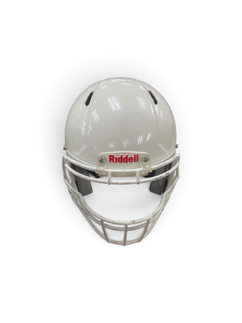 Vist Large View of Product Image Which is Used Riddell VICTOR FB Helmet White L/XL