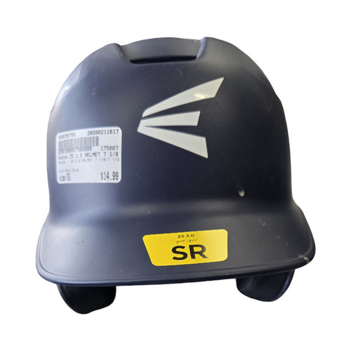 Vist Large View of Product Image Which is Used Easton Z5 2.0 HELMET 7 1/8-7 1/2 Batting Helmet No Mask Navy Blue One Size