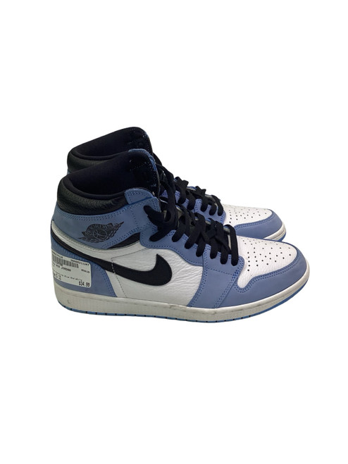 Vist Large View of Product Image Which is Used Nike Basketball Shoes M Carolina Blue And White Senior 11