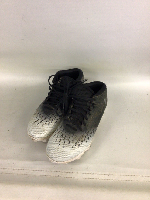 Vist Large View of Product Image Which is Used Under Armour BASEBALL CLEAT BB/SB Cleats Black Senior 8