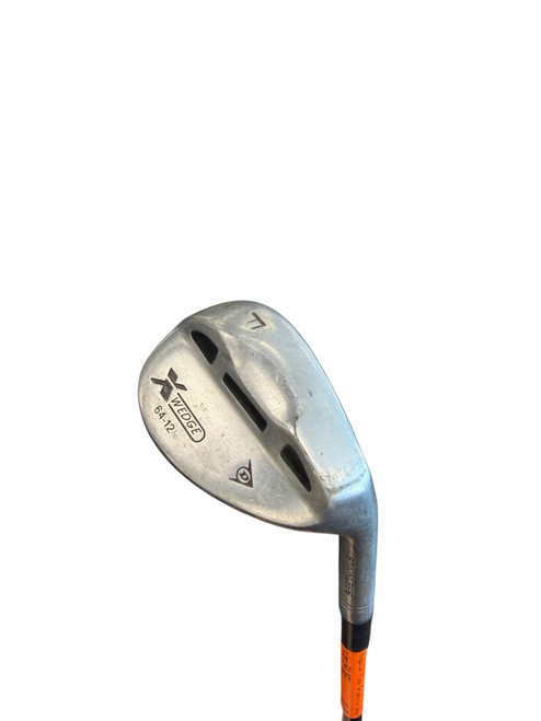 Vist Large View of Product Image Which is Used Dunlop X WEDGE Golf Wedge Mens RH 64 Degree