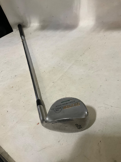 Vist Large View of Product Image Which is Used Dunlop SOLUTION LOB WEDGE 60 Golf Wedge Mens RH 60 Degree