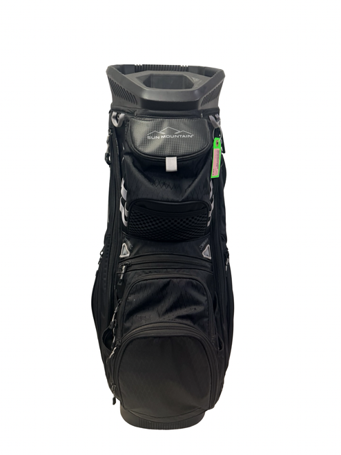 Vist Large View of Product Image Which is Used Sun Mountain C130 14-Way Golf Cart Bag Black