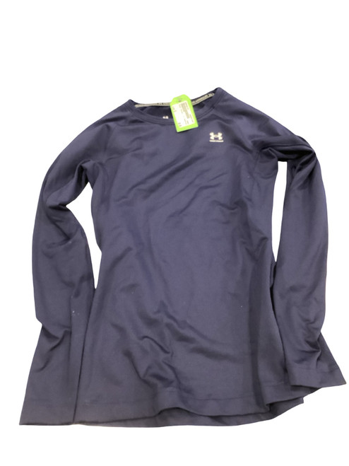 Vist Large View of Product Image Which is Used Under Armour L.S. Compression M Navy Blue XS