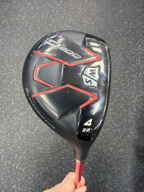 Vist Large View of Product Image Which is Used Wilson D300 Mens Hybrid Club RH 4 Hybrid
