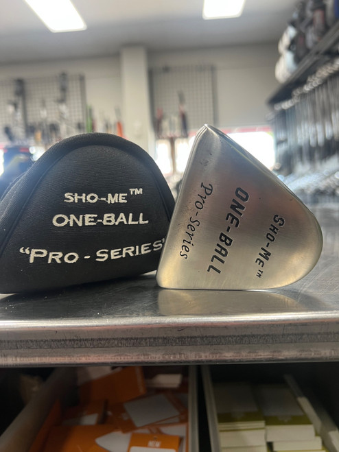 Vist Large View of Product Image Which is Used SHO-ME ONE-BALL PRO-SERIES Mens Putter LH