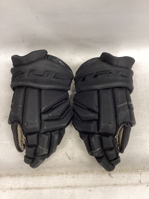 Vist Large View of Product Image Which is Used True CATALYST BLACK Senior Gloves Black 14"