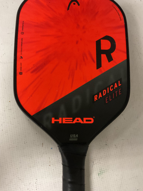 Vist Large View of Product Image Which is Used Head RADICAL ELITE Pickleball Racquet Red