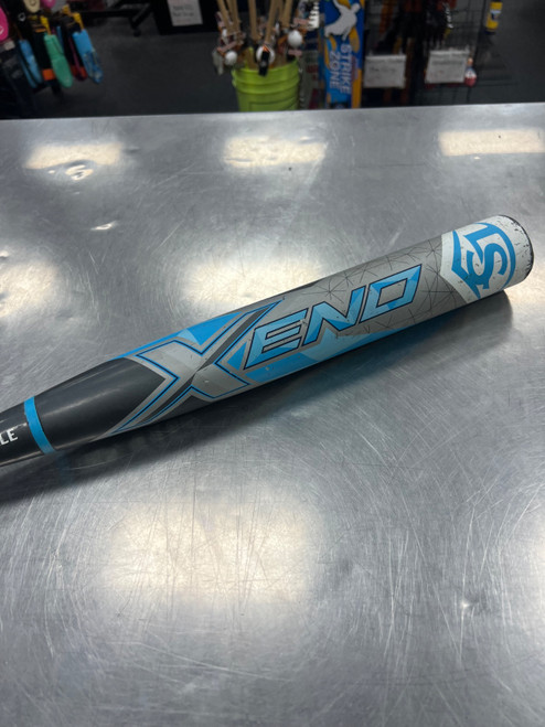Vist Large View of Product Image Which is Used Louisville Slugger XENO 2019 31/20 -11 Fastpitch Bat