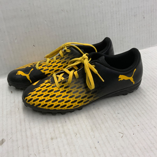 Vist Large View of Product Image Which is Used Puma Soccer Turf Shoes Black Senior 6.5