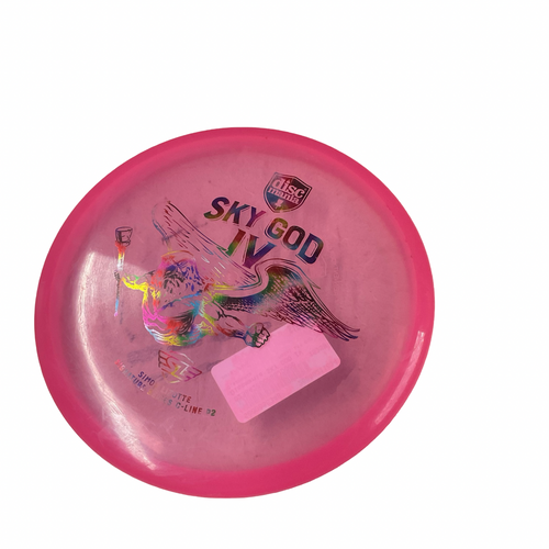 Vist Large View of Product Image Which is Used Discmania SKY GOD IV Disc Golf Putter Pink