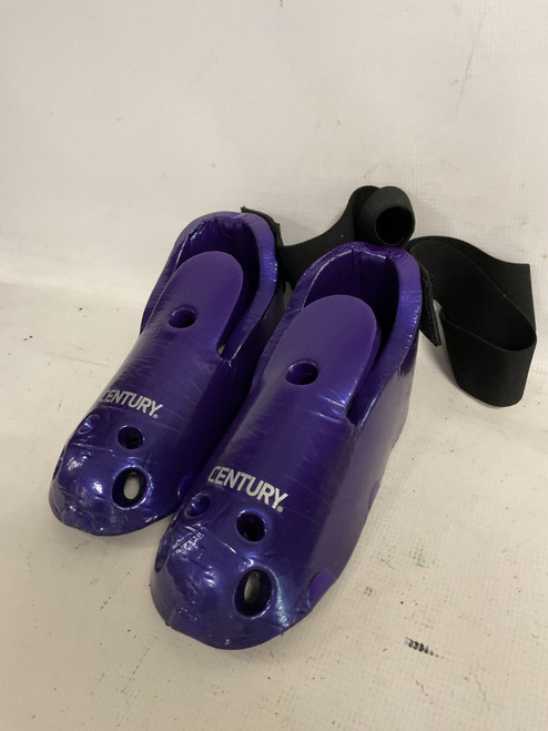 Vist Large View of Product Image Which is Used Century Martial Arts Foot Pads Purple Junior