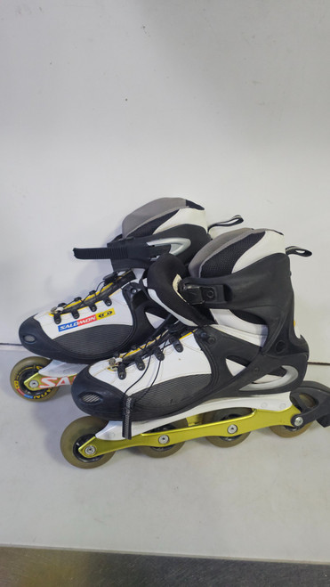 Vist Large View of Product Image Which is Used Salomon TWIN DRIVER Senior Rec Fitness Skates Black Senior 8