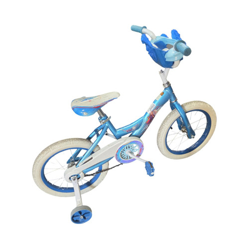Vist Large View of Product Image Which is Used Huffy DISNEY FROZEN 16IN GIRLS BIKE Comfort Bike Girls Carolina Blue 16"