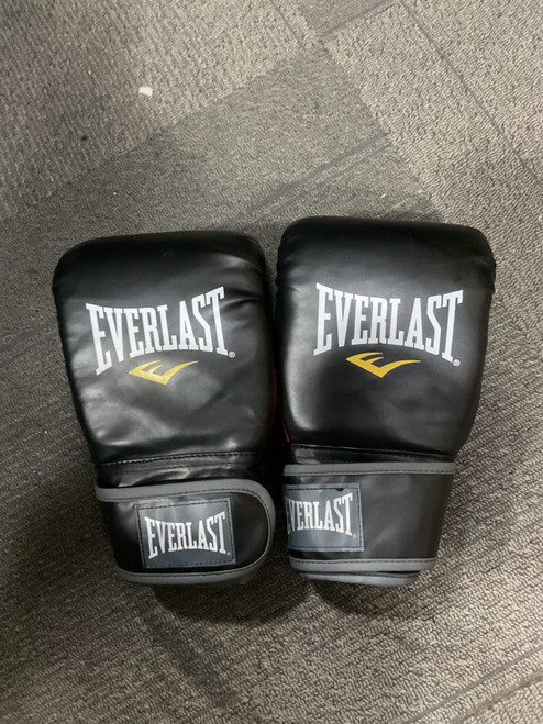 Vist Large View of Product Image Which is Used Everlast Boxing Gloves Black L/XL