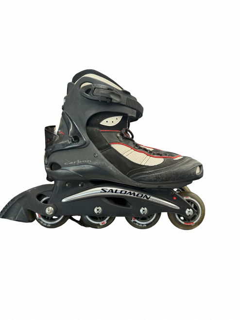 Vist Large View of Product Image Which is Used Salomon ENERGYZER Senior Rec Fitness Skates Black Senior 10