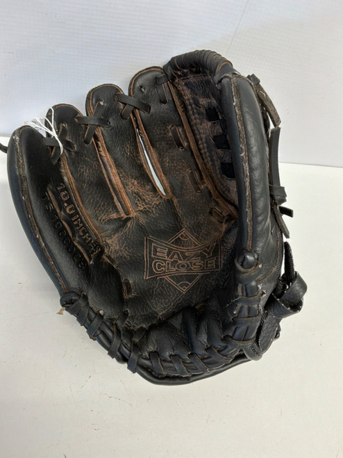 Vist Large View of Product Image Which is Used Adidas EASY CLOSE BB/SB Glove LH Throw Black 10"