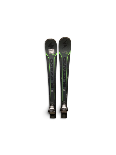 Vist Large View of Product Image Which is Used Blizzard QUATTRO 7.3 Mens DH Ski/Binding Black 160 cm