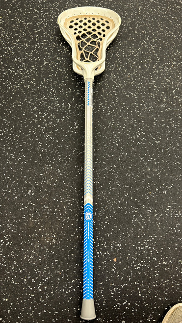 Vist Large View of Product Image Which is Used Warrior EVO WARP Men Atk/Mid Complete Stick White