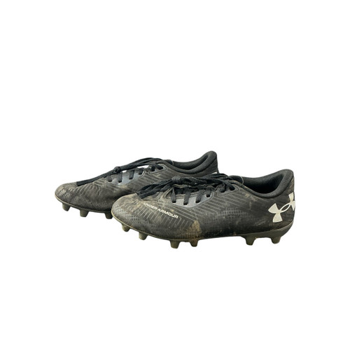 Vist Large View of Product Image Which is Used Under Armour Soccer Cleats Black Senior 5