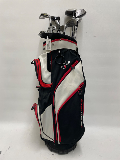 Vist Large View of Product Image Which is Used Ram G FORCE Mens Package Set RH White/Black/Red 12 Piece