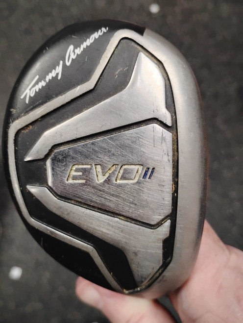 Vist Large View of Product Image Which is Used Tommy Armour EVO II Mens Hybrid Club RH 4 Hybrid