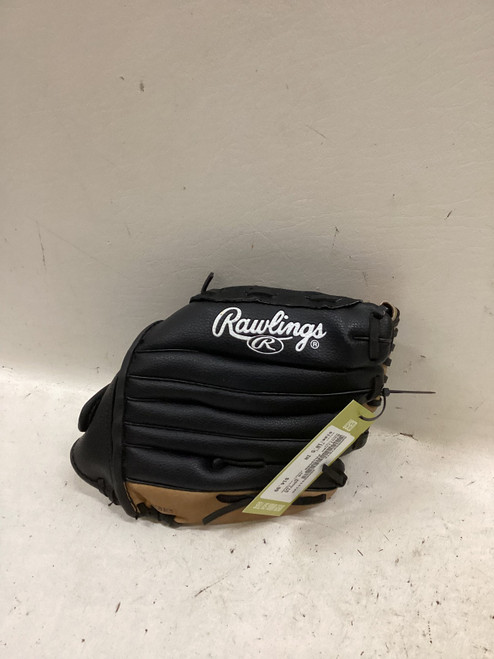 Vist Large View of Product Image Which is Used Rawlings PM105RB BB/SB Glove LH Throw Black 10 1/2"