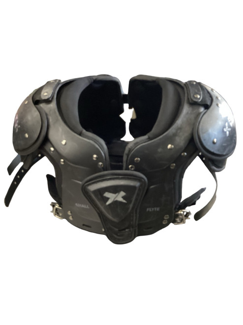Vist Large View of Product Image Which is Used Xenith FLYTE 2 FB Shoulder Pads Black SM