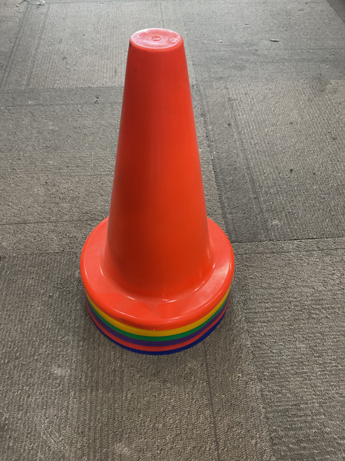 Vist Large View of Product Image Which is Used 6 CONE SET Soccer Field Marker None