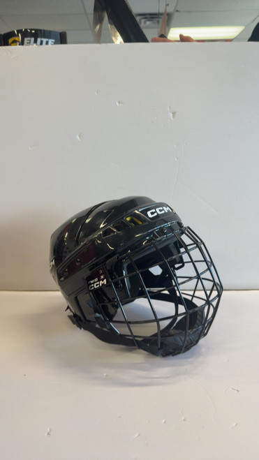 Vist Large View of Product Image Which is Used CCM XT 10 Helmet Cage Combo Black XS